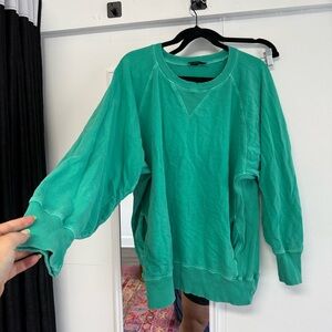 Teal Crewneck Sweatshirt